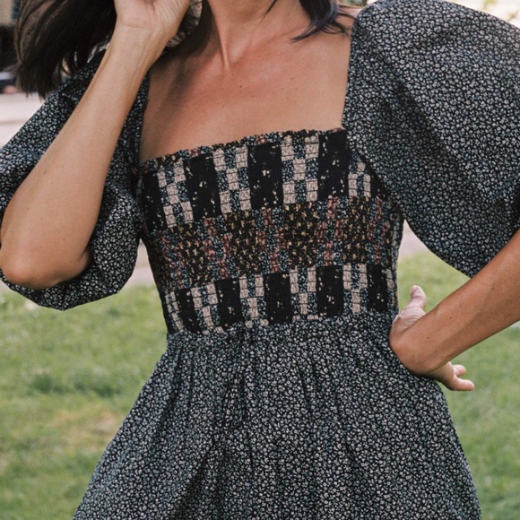 NWOT Christy Dawn Katrina Dress in Harvest Patchwork - Picture 3 of 10